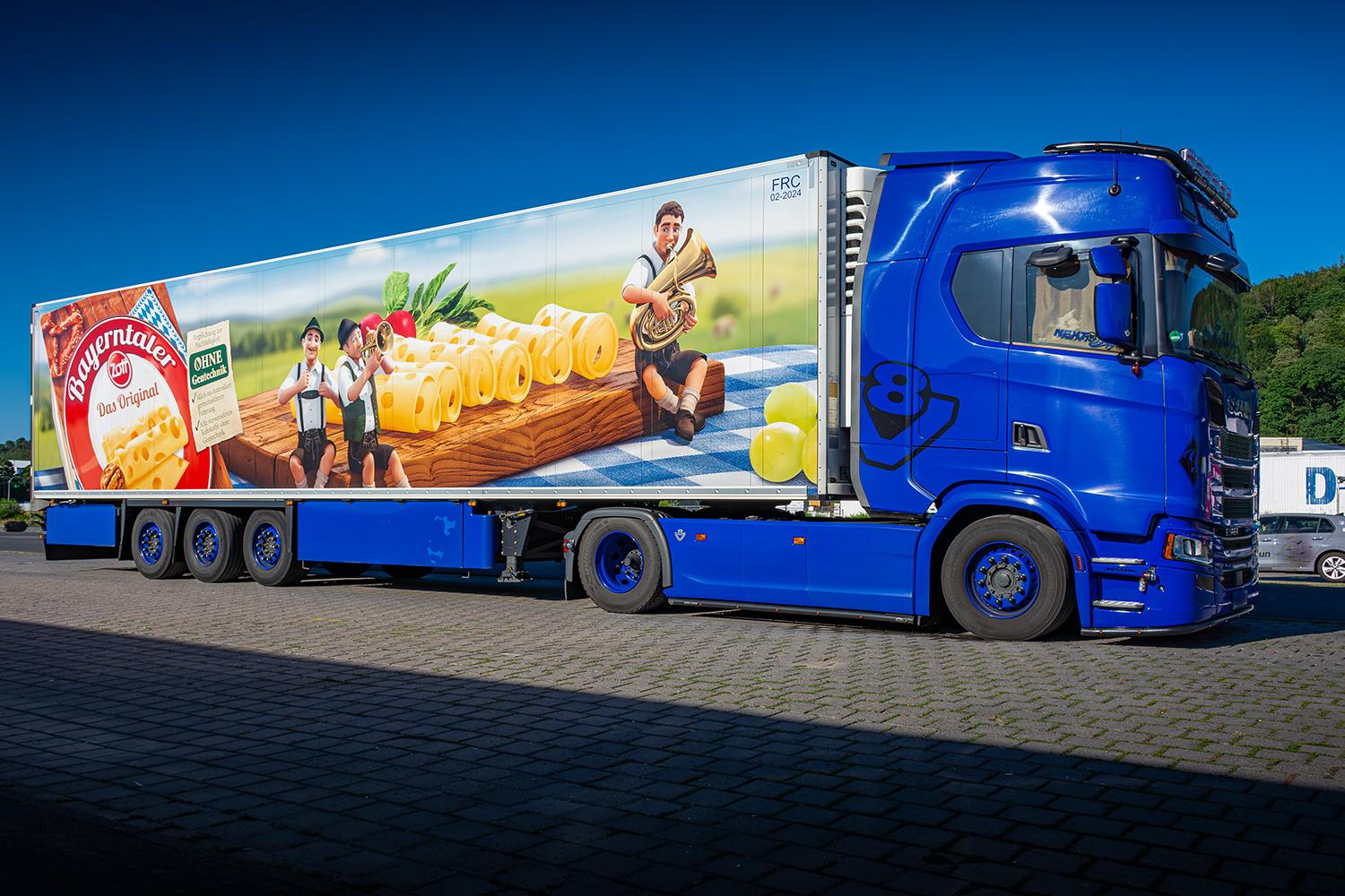 Bayerntaler von Zott - Scania V8