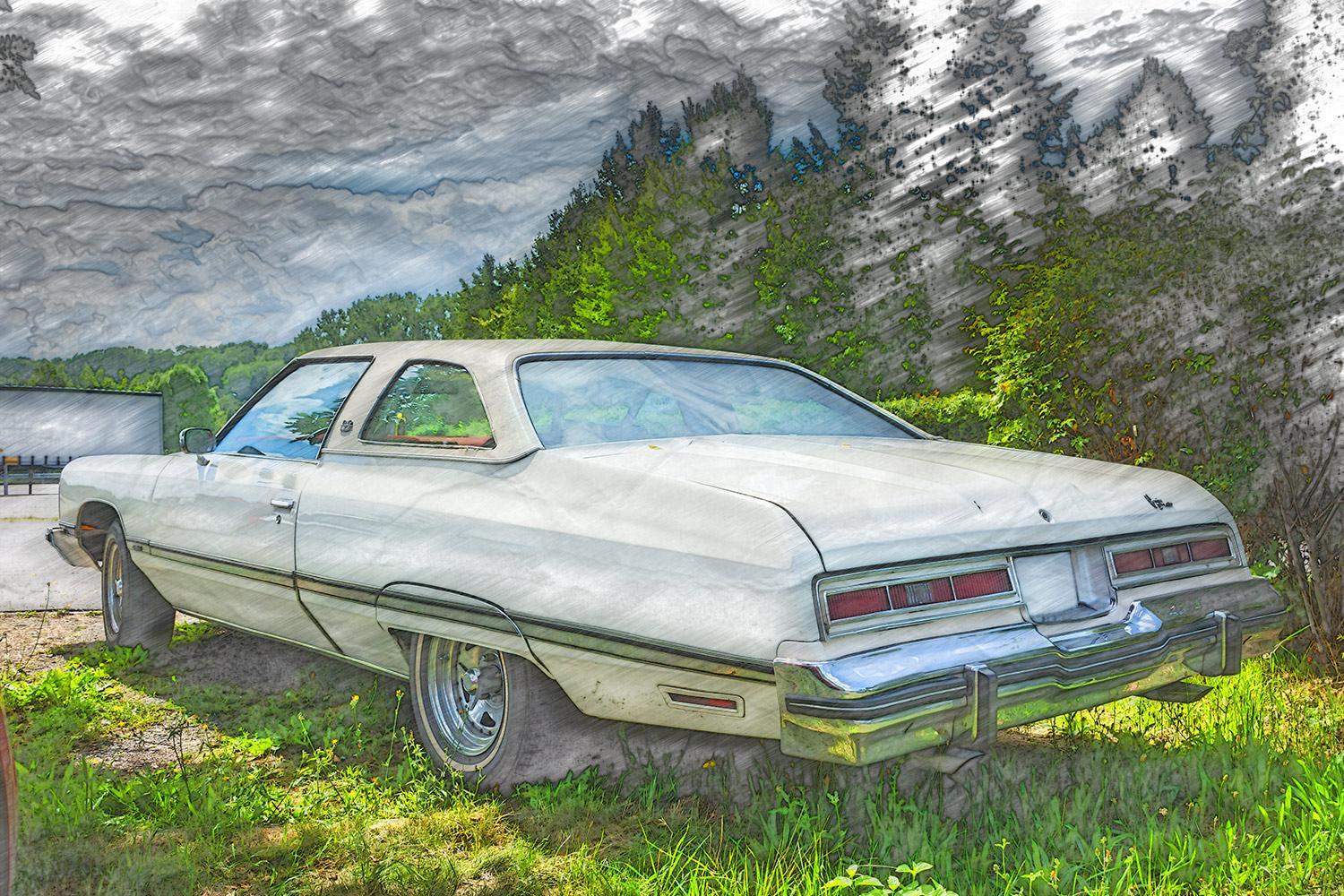 Chevrolet Caprice 454 - Rückansicht