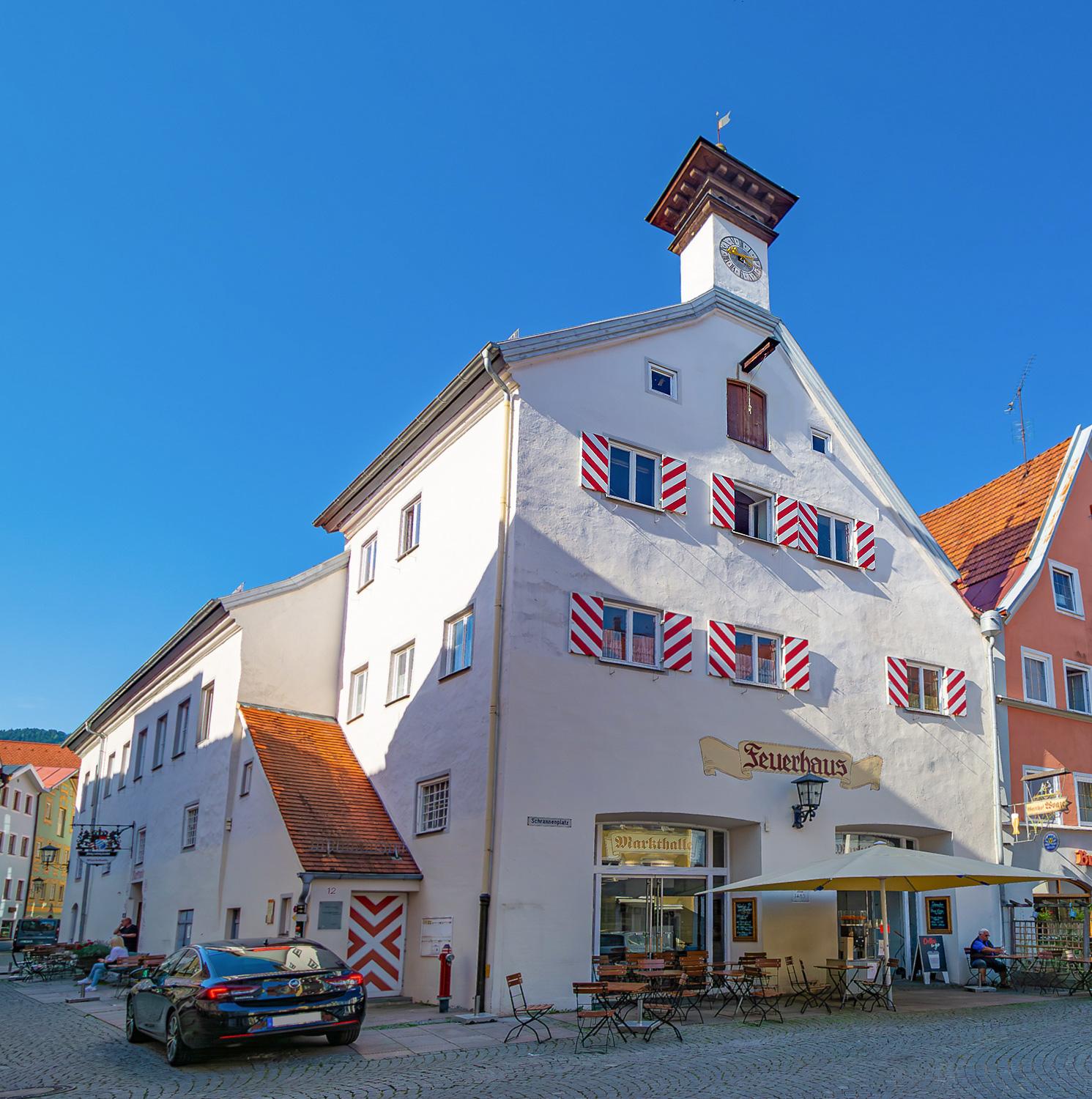Das Feuerhaus in Füssen - Bayern