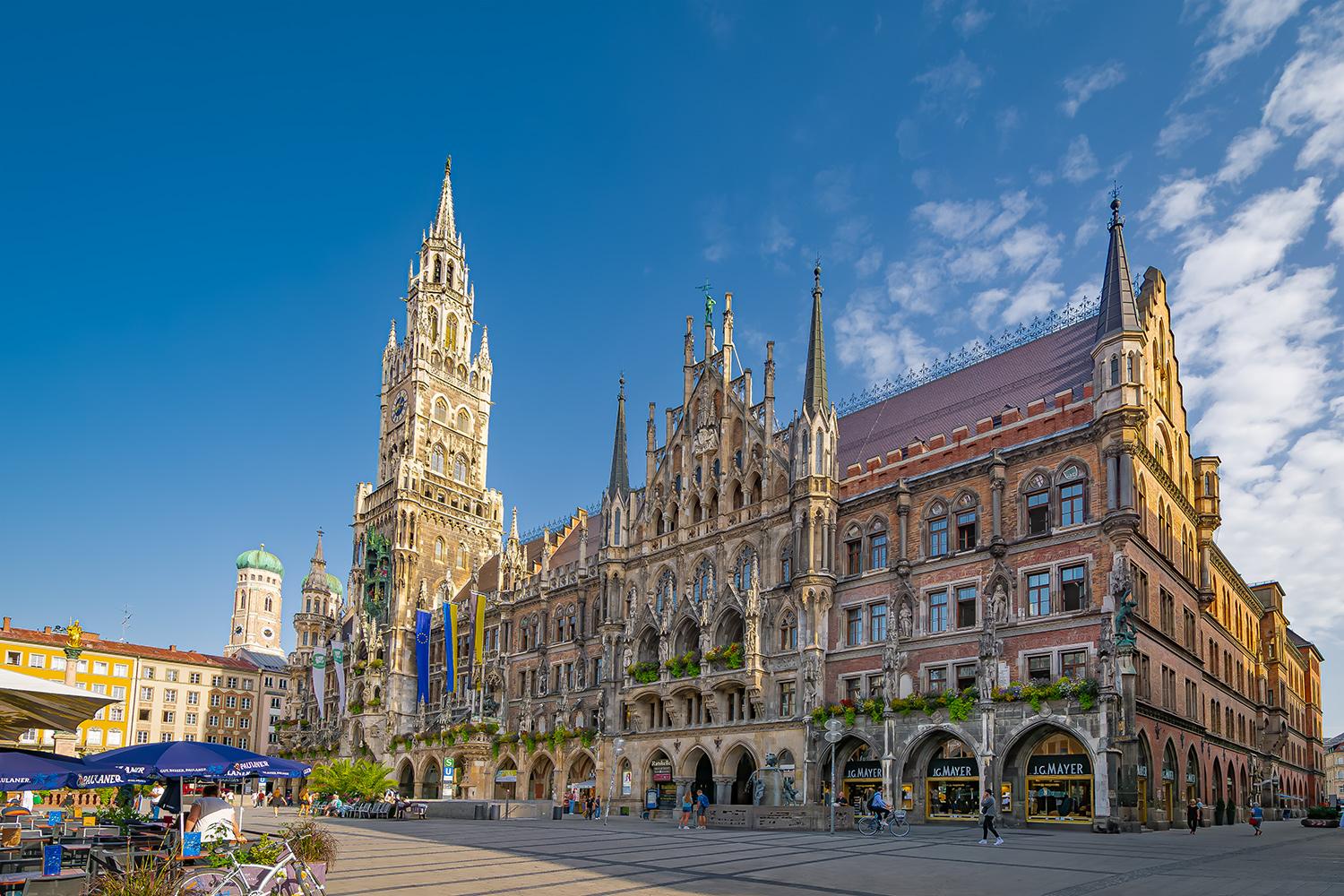 Das Neue Rathaus in München - Bayern