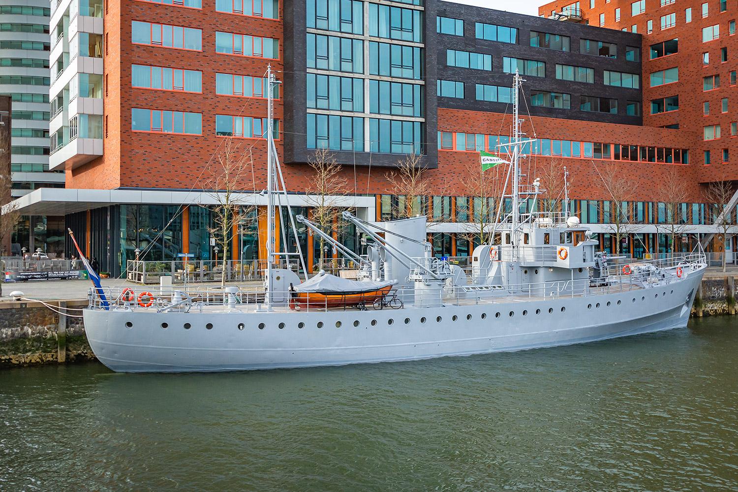 Die Castor - Museums- und Passagierschiff  (Rotterdam)