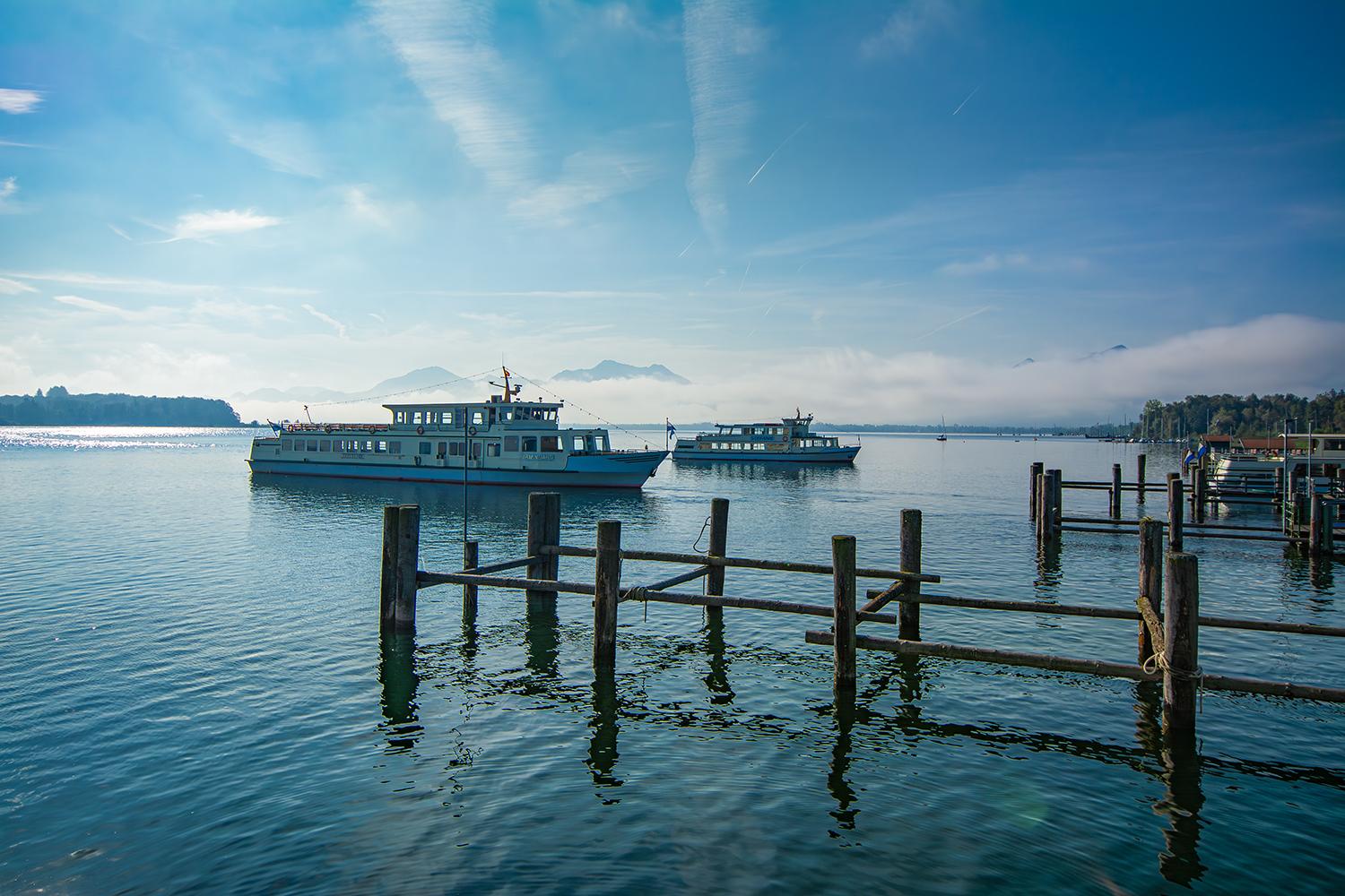 Die Irmingard und die Stefanie auf dem Chiemsee - Bayern