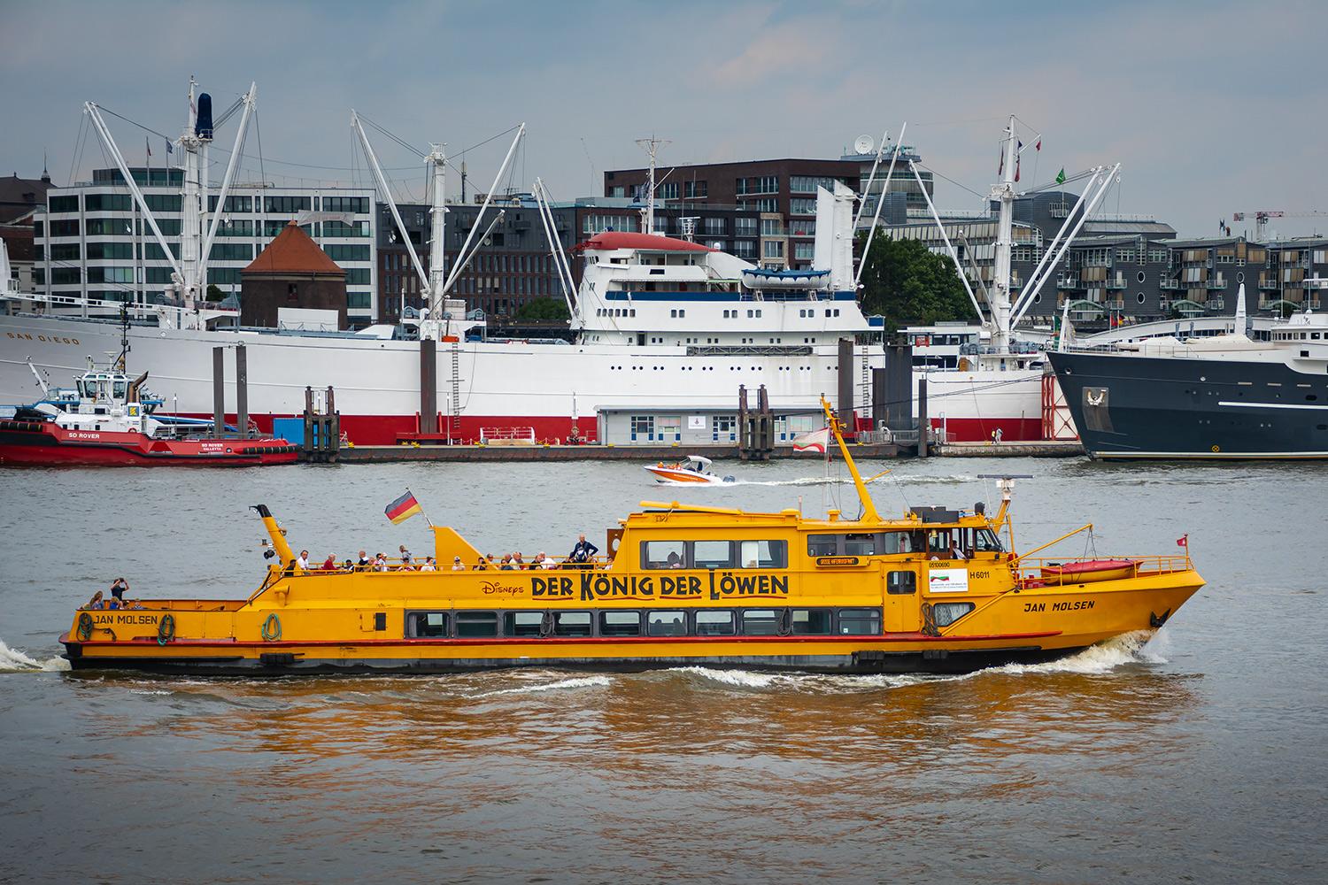 Die Jan Molsen - Hamburger Hafen