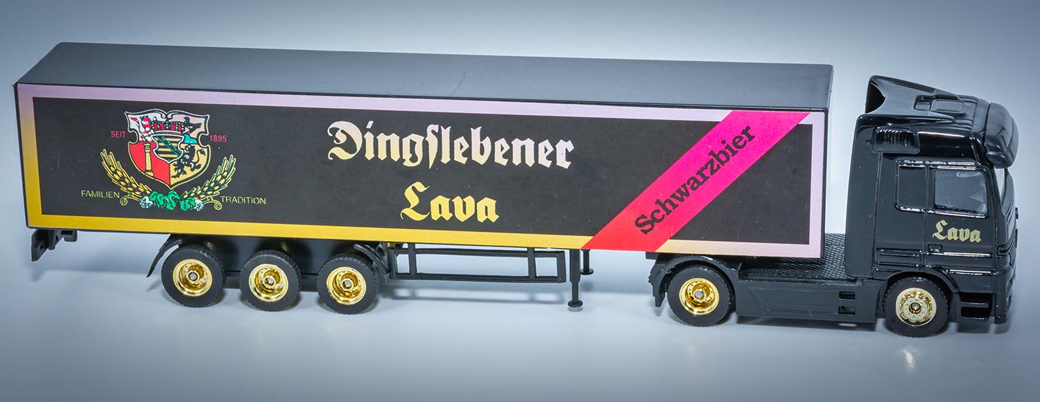 Dingslebener Lava Schwarzbier - Werbetruck