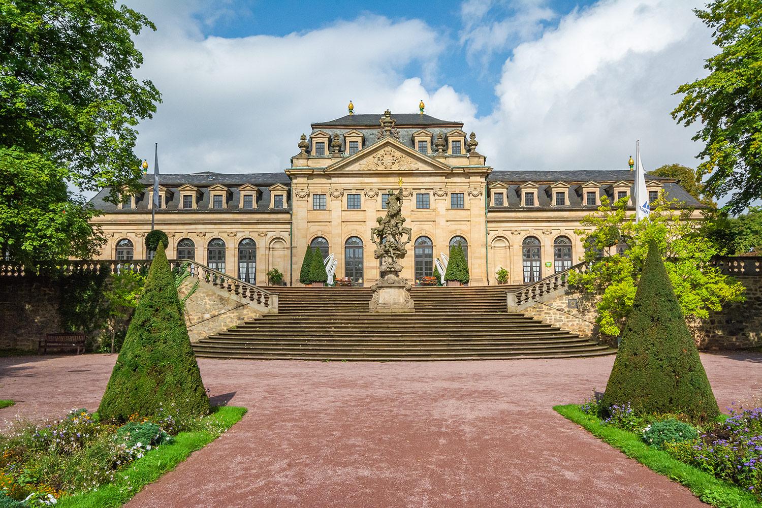 Floravase im Schlossgarten Fulda - Hessen
