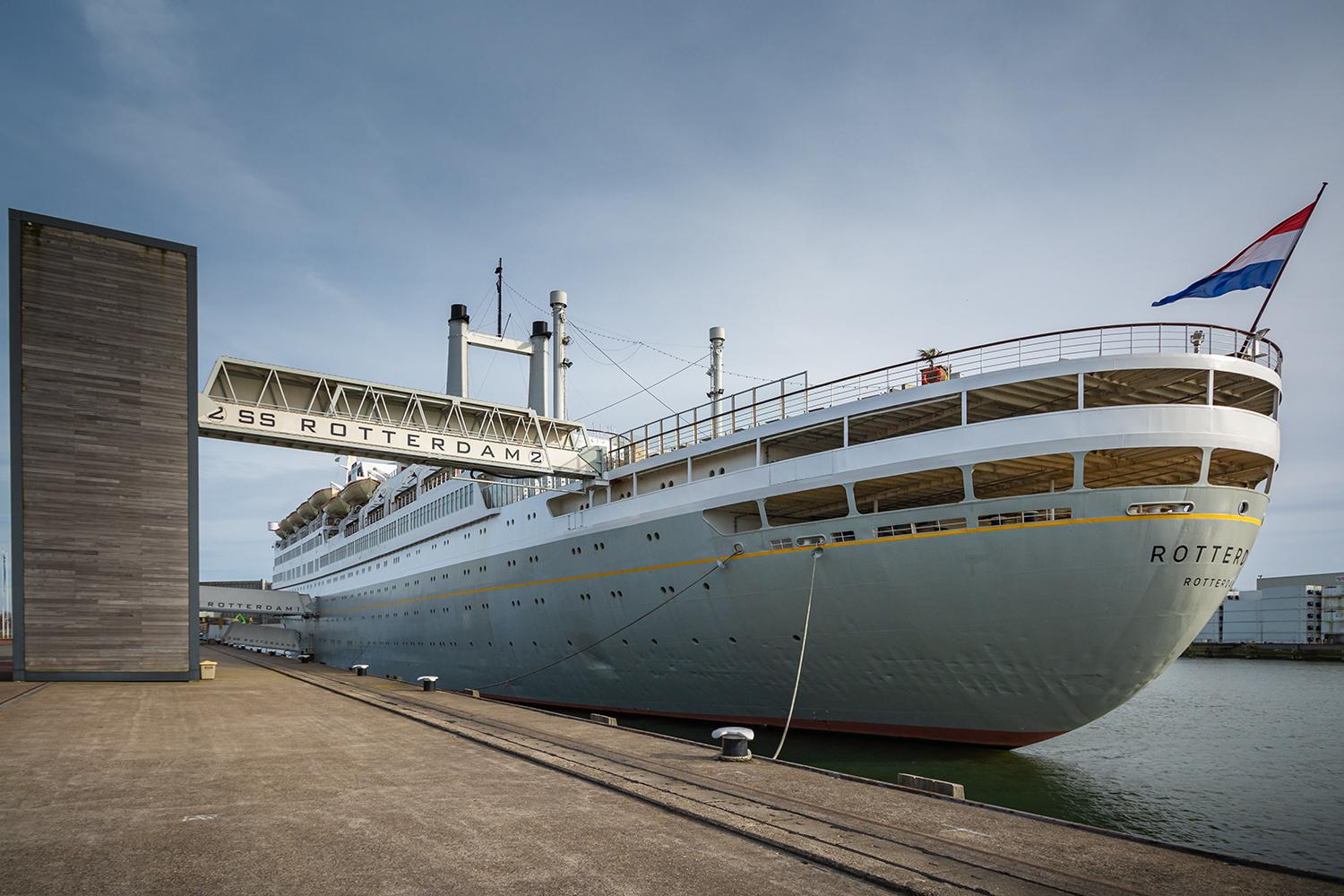 Heck der SS Rotterdam - Niederlande