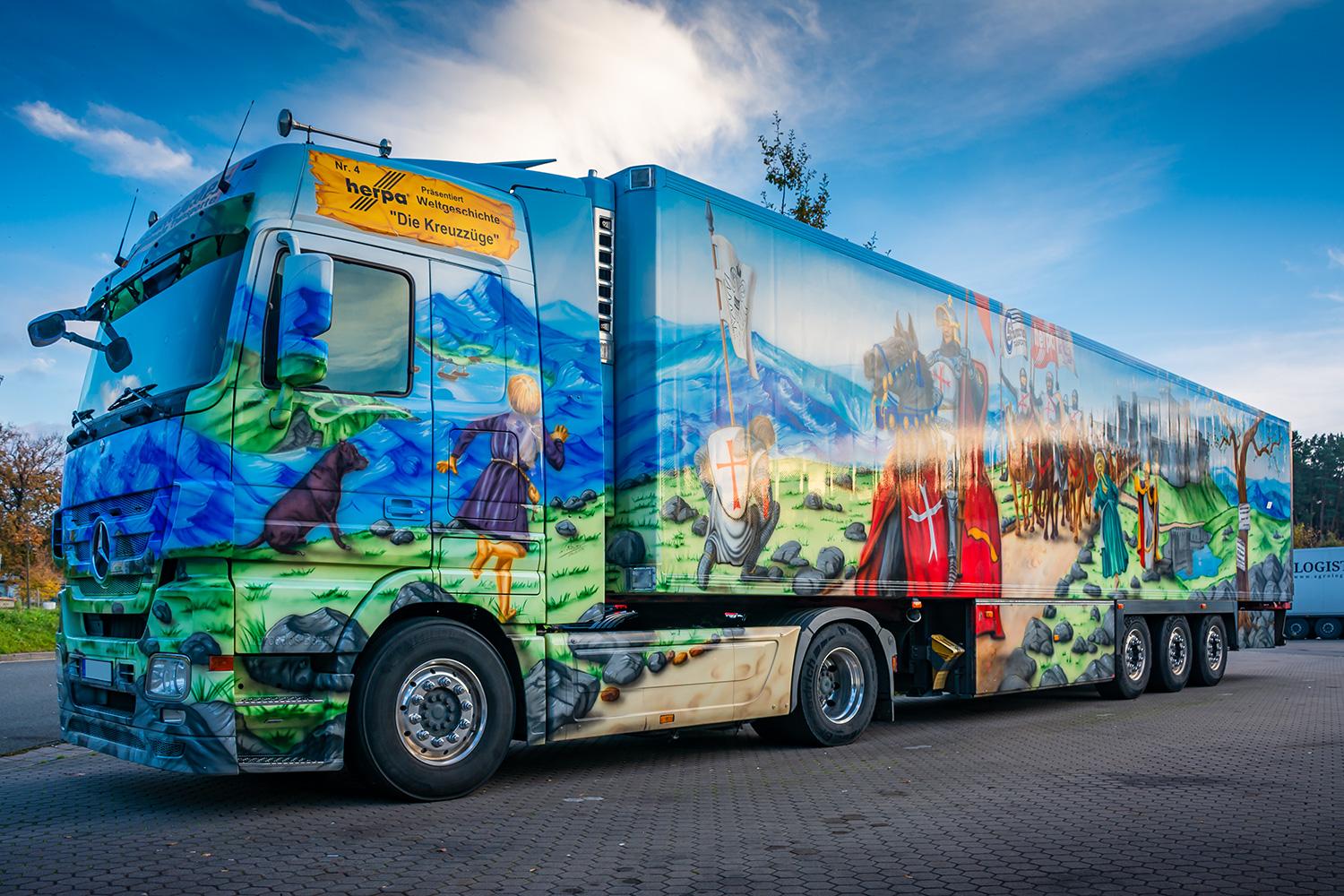 Herpa Nr. 4 "Die Kreuzzüge" - Actros Mercedes Benz