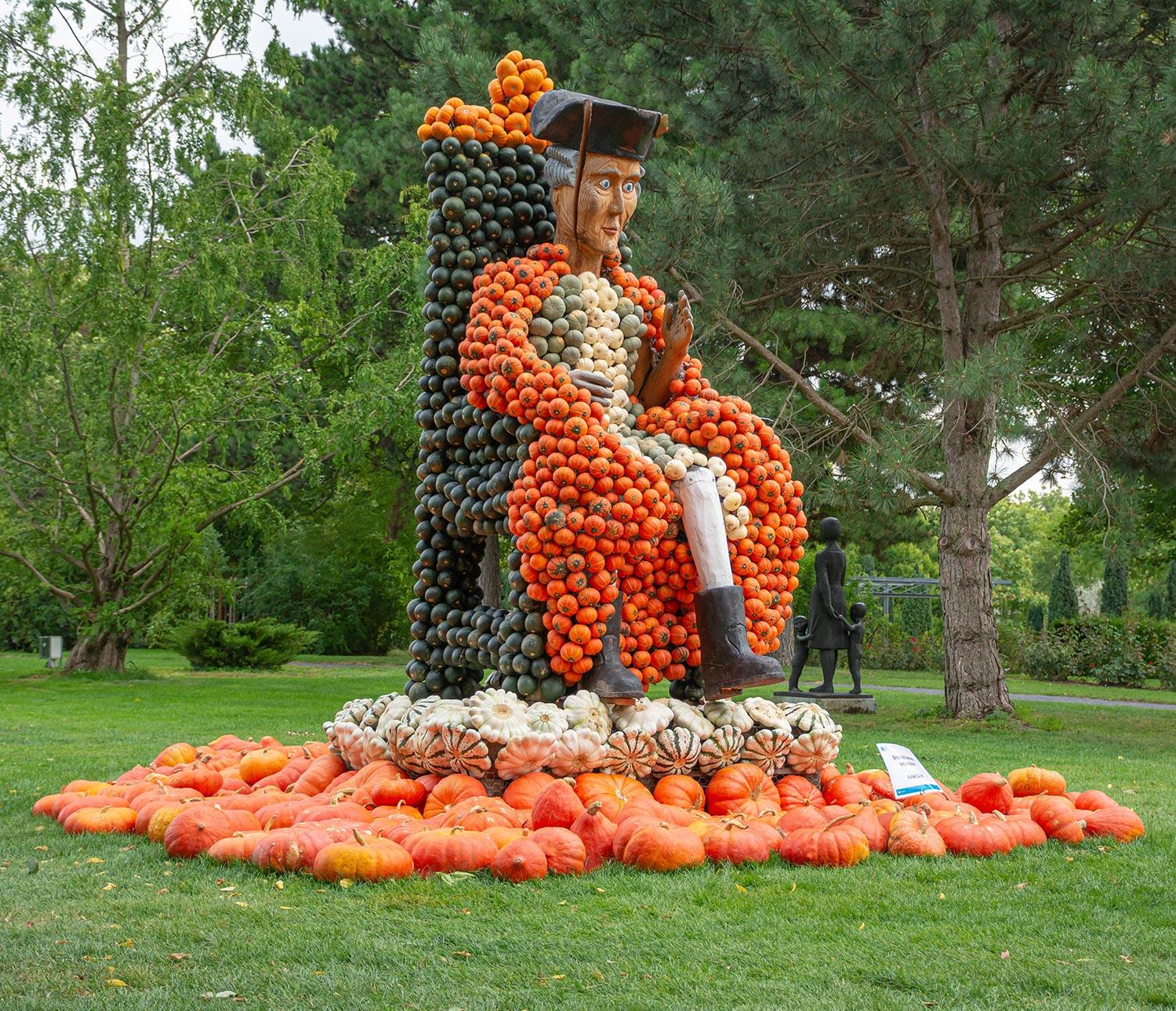 Kürbisausstellung egapark Erfurt 2017 - Barbarossa