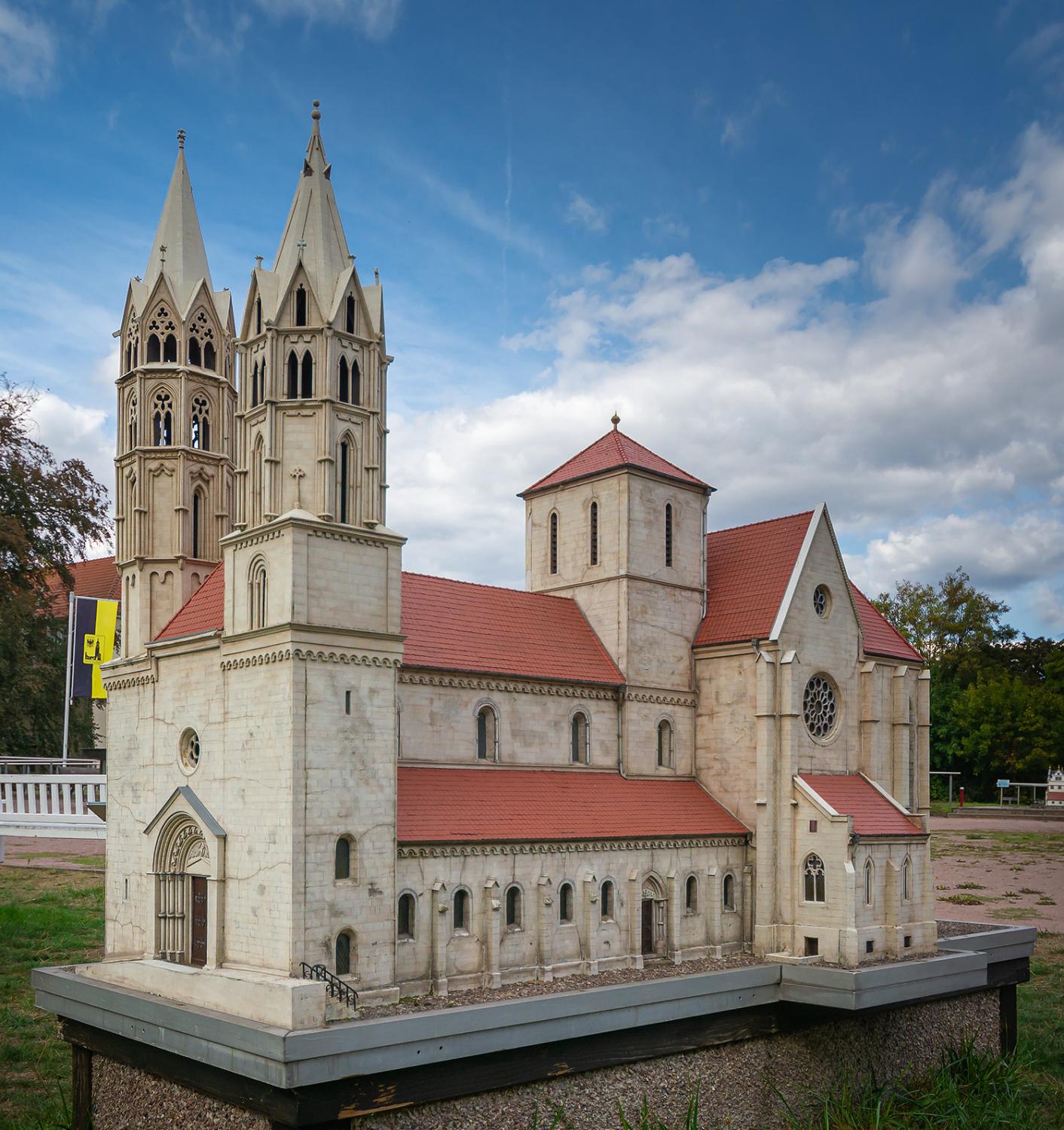 Modell Liebfrauenkirche in Arnstadt - Thüringen