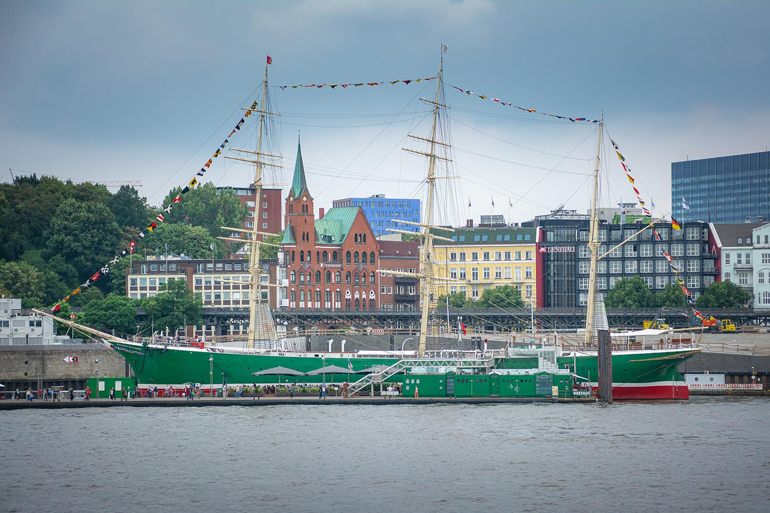 Museumsschiff Rickmer Rickmers - Hamburger Hafen