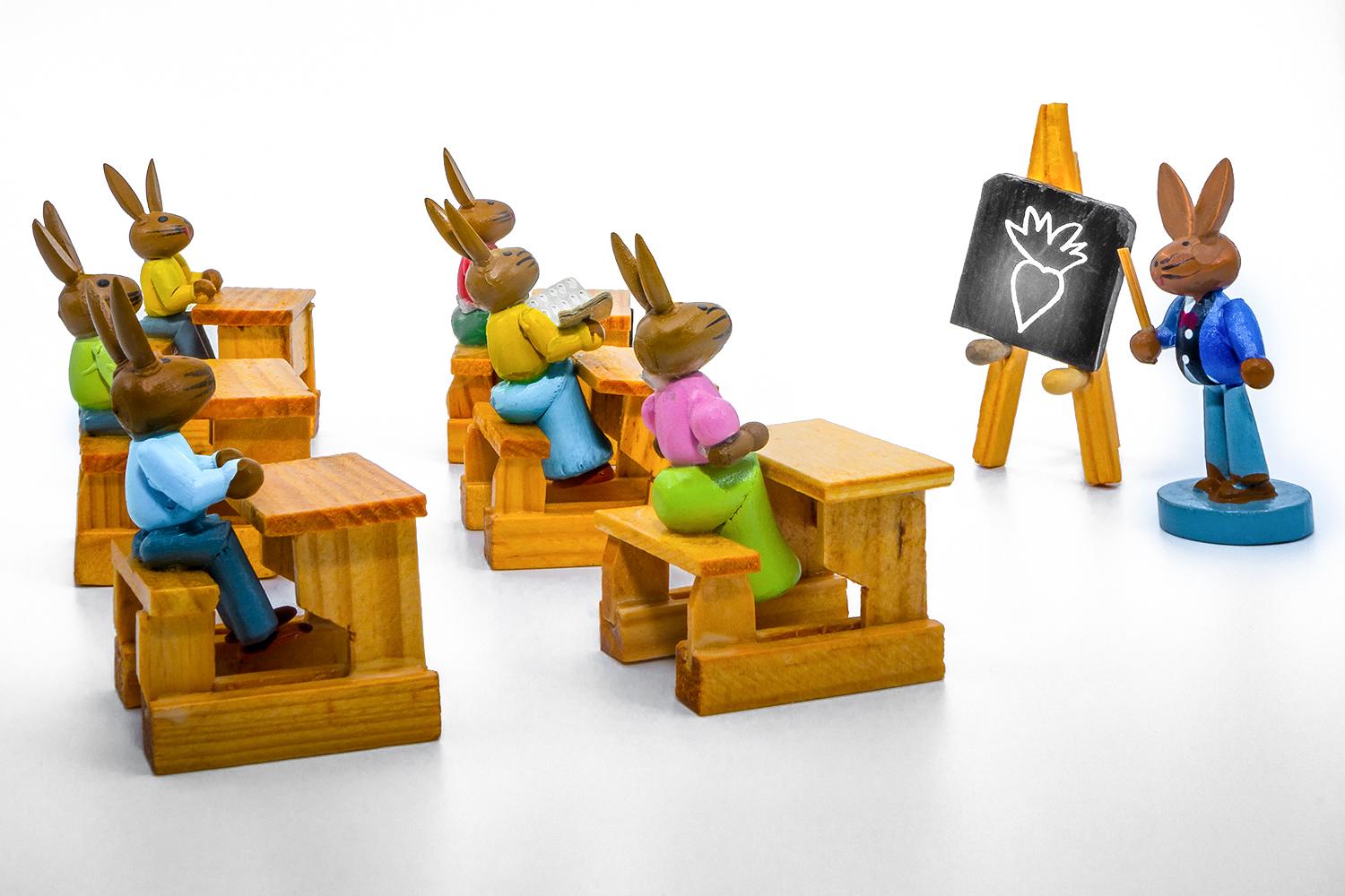 Präsenzunterricht an der Hasenschule