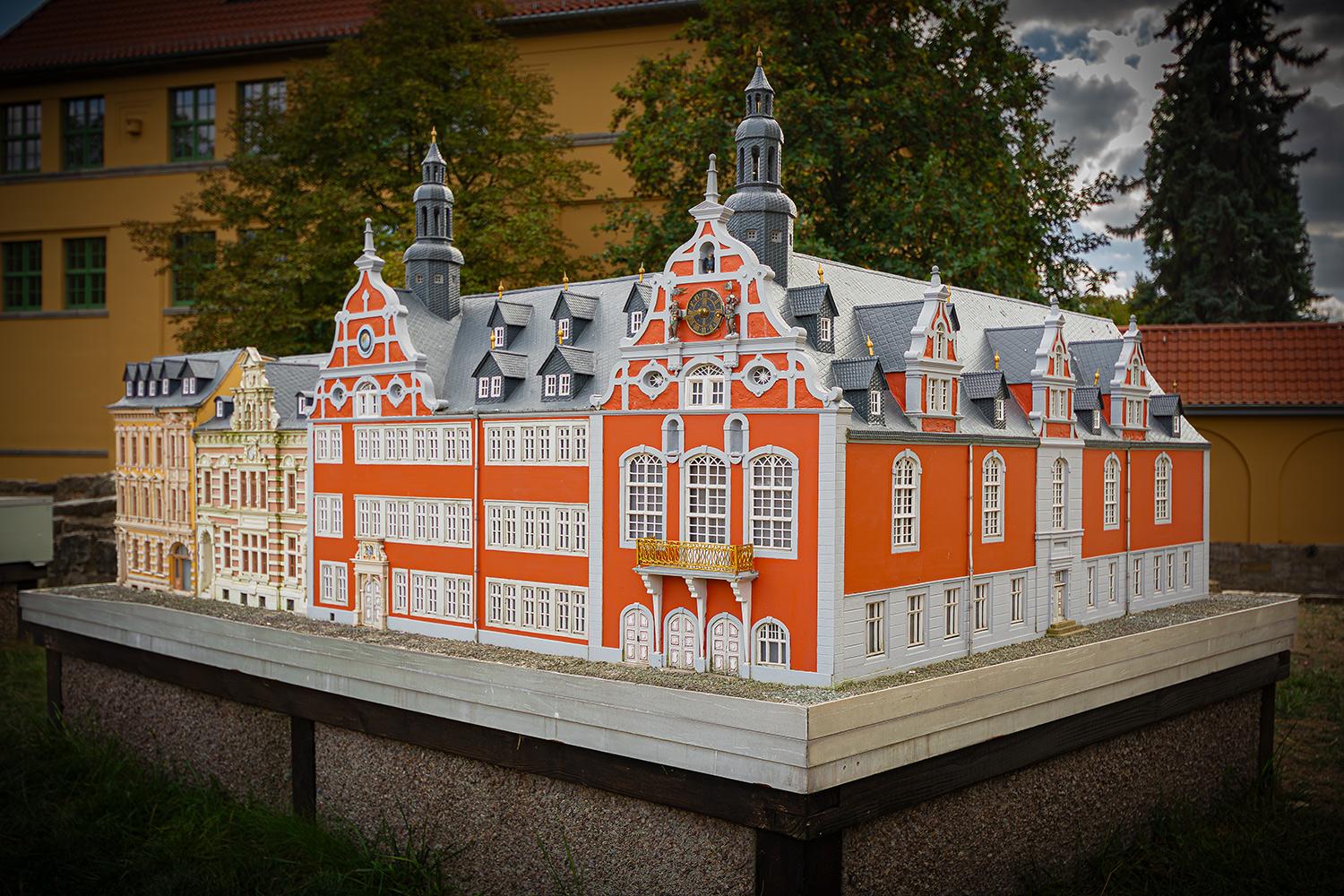 Rathaus von Arnstadt in Miniatur - Thüringen