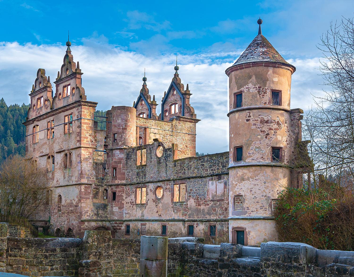 Ruine Jagdschloss auf der Klosteranlage Hirsau - Baden-Württemberg