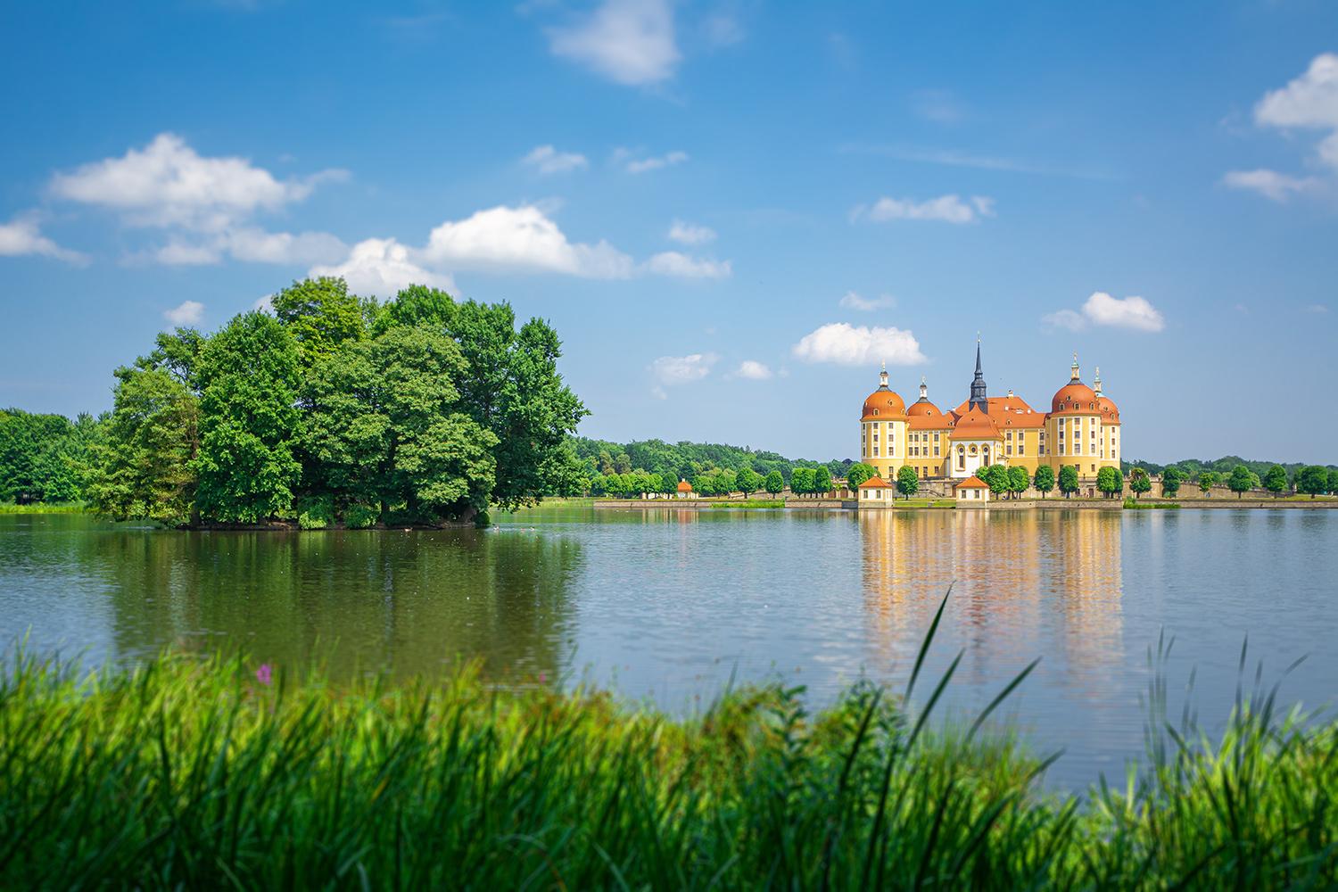 Schloss Moritzburg als Tilt-Shift - Sachsen