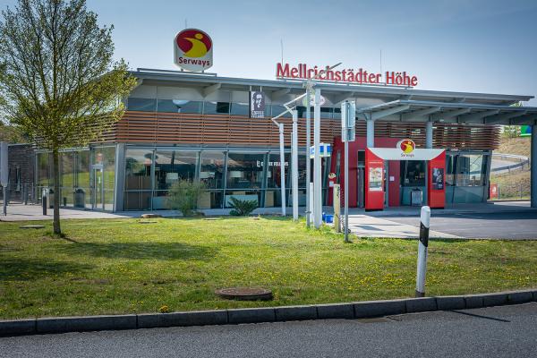 Autobahnraststätte Mellrichstätter Höhe Ost - BAB 71 Bayern
