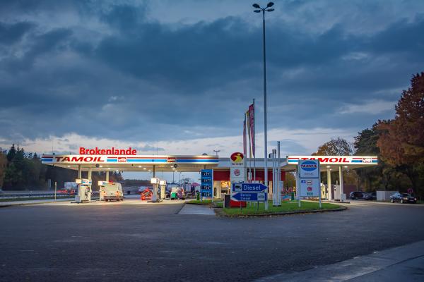 Autobahntankstelle Brokenlande Ost - BAB 7 Schleswig-Holstein