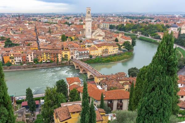 Blick auf Verona - Italien