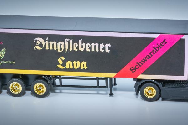 Dingslebener Lava Schwarzbier - Werbetruck