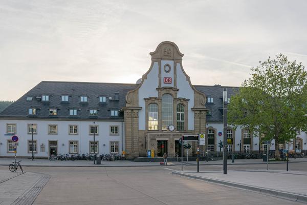 Hauptbahnhof in Marburg an der Lahn - Hessen