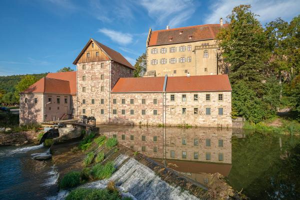 Lagergelte im Bad Bockleter Kurpark - Bayern