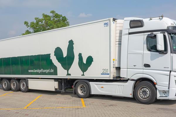 Landgeflügel - Actros 1845 Merzedes Benz