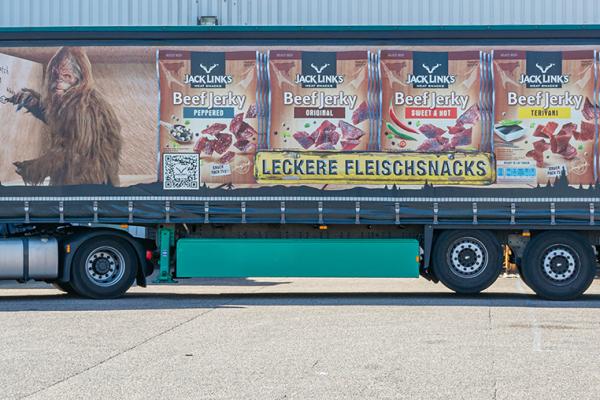 Leckere Fleischsnacks - DAF XF 480
