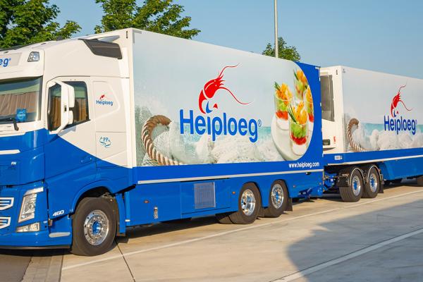 Meeresfrüchte und Fisch - Volvo FH 460 Lang-Lkw