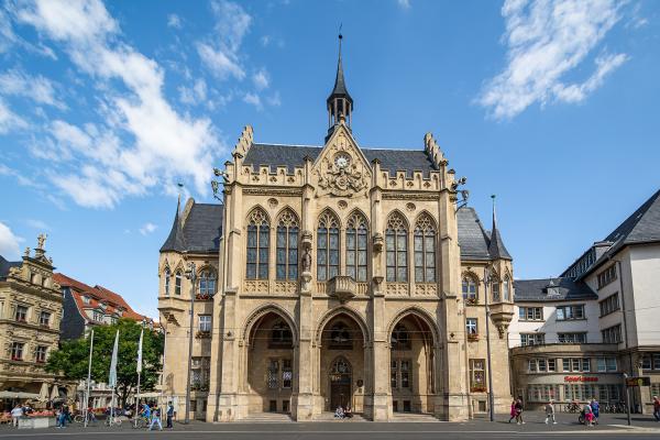 Rathaus in Erfurt - Thüringen