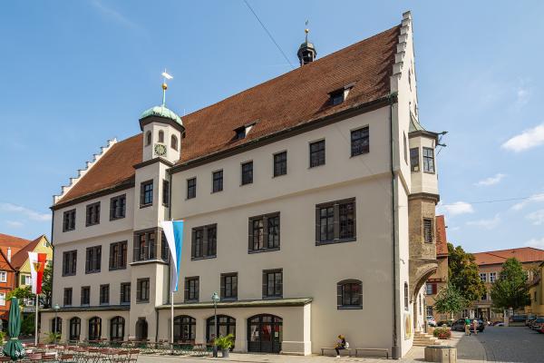 Rathaus von Nördlingen - Bayern