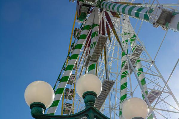 Riesenrad auf dem Erfurter Oktoberfest 2019