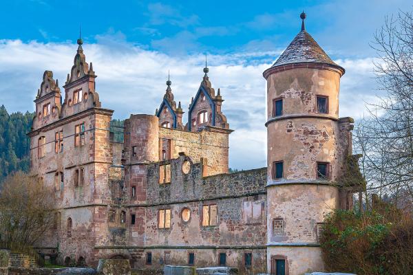 Ruine Jagdschloss auf der Klosteranlage Hirsau - Baden-Württemberg