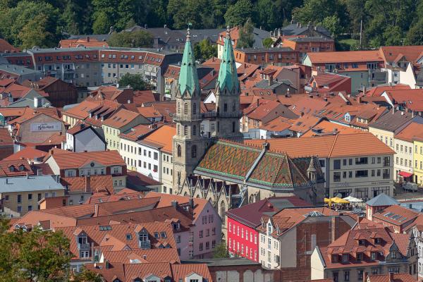 Stadtzentrum von Meiningen - Thüringen