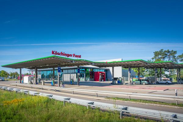 Tank- und Rastanlage Köschinger Forst West - BAB 9 Bayern