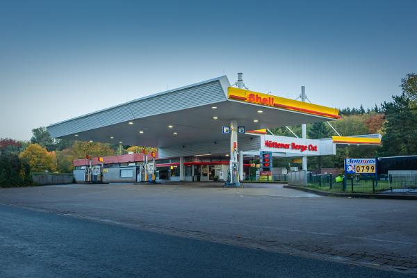 Tankstelle Rasthof Hüttener Berge Ost - BAB 7 Schleswig-Holstein