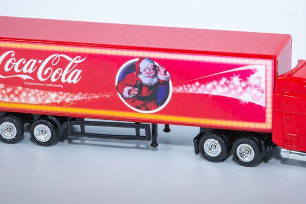 Weihnachtstruck Coca-Cola - Werbetruck