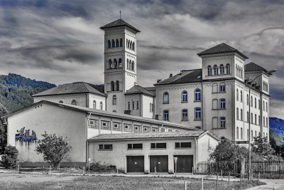 K&uuml;nstlerisch: Colorkey Blau